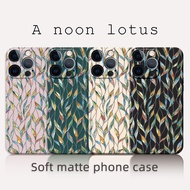 Yiduo Noon Lotus iPhone16promax Phone Case Apple 15plus/14/13/12/11/xr/xsmax