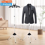 THE IDOL Floor Mounted Garment Steamer Rack Foldable Telescopic Floor Mounted Steamer Stand Durable Adjustable Steam Clothes Rack Hotel