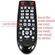 Samsung AH59-02547B Remote Control For Samsung Sound Bar AH68-02644D-00 HW-F450 HW-F450ZA HW-FM45 HW