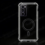 Protective Clear Case For Itel City 100 C671L With Magnetic Sticker Cover