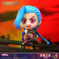 Original League Of Legends Jinx Vi Cosbabys 10cm Mini Collection Handmade Arcane: League Of Legends 