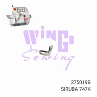 MESIN 275019B SIRUBA 747K Industrial Overlock Sewing Machine Thread Path Siruba 747k