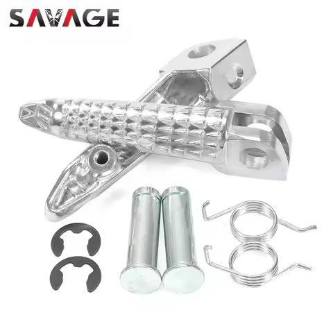 Motorcycle Front Footrest Foot Peg For KAWASAKI Z125 Pro Z250 Z300 Z650 Z900 NINJA 250 300 650 VERSY