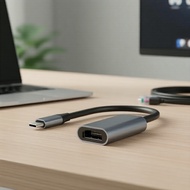 USB-C 3.1HDTV 4K HDMI,MacBook、 Kabel Penyesuai HDMI 4K USB-C 3.1 Lelaki ke Betina HDTV untuk MacBook