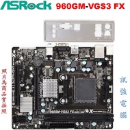 華擎960GM-VGS3 FX主機板、AM3、記憶體支援DDR3、ATi 顯示晶片、支援八核心處理器、附擋板