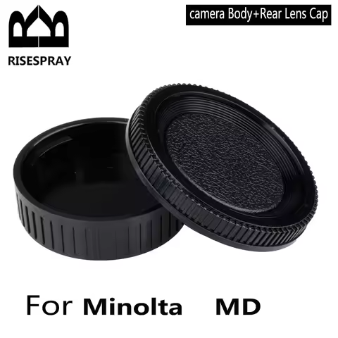 For Minolta MD mount Cameras and Lenses Rear Lens Cap or Camera Body Cap or Lens Cap Body Cap set Ho