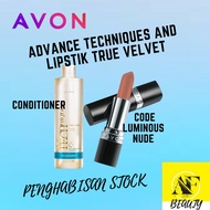 [SHOCK SALE] Advance TECHNIQUES CONDITIONER dan LIPSTIK TRUE VELVET (Original AVON)