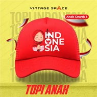 INDONESIAN Children's Hats 17s Children's Hats Indonesian Independence Day Hats/