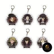 Bungou Stray Dogs Dazai Osamu Nakajima Atsushi Pendant Acrylic Keychain