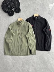 全新Manmut外套MAMMUT紅標薄款輕量化軟殼立領夾克外套户外外套 MAMMUT 風褸MAMMUT 風衣