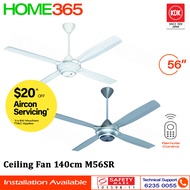 KDK Ceiling Fan 140cm with Remote 56" M56SR