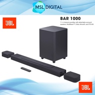 JBL BAR 1000 7.1.4-channel soundbar detachable surround speakers | MultiBeam | Dolby Atmos | 880W