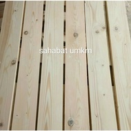 Dutch teak wood 120x4x2