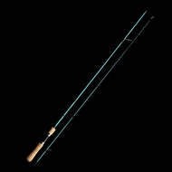 【TRAINFIS】เบ็ดตกปลาพลังงาน1.35M/1.5M/1.68M/1.8M 1-6LB ส่วนปลายคาร์บอนแข็ง/1.5-7G เบาพิเศษเบ็ดตกปลายื