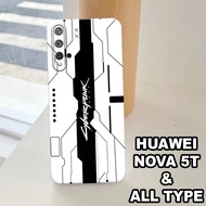 G44 - HUAWEI NOVA 5T Silicone - HUAWEI NOVA 5T pro camera Softcase - ROG Motif - Flexible rubber mat
