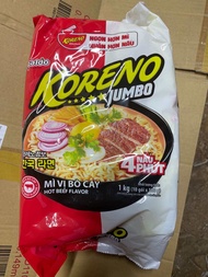 10 goi Mì KORENO JUMBO - Hàn Quốc🎈 Mì koreno paldo Nguyên liệu chính để tạo nên món mì cay 10 GÓI