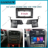 High Quality-1998-2003 Lexus GS300 GS400 GS430 Android Large Screen Navigation Modified Panel Cover 