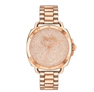 COACH Tatum Multi Color Crystal Accent Yellow Gold-Tone Stainless Steel Watch | 34mm | 14504167