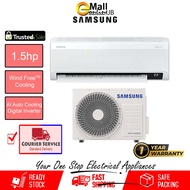 ( Courier Service ) Samsung AR13BYFAMWKNME 1.5 HP R32 Inverter WindFree Deluxe Air Conditioner Auto 