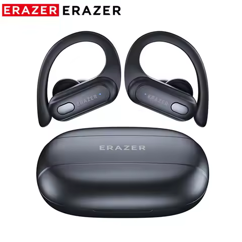 ERAZER XT60Pro Bluetooth 5.3 Sport Earphone OWS Ture Wireless Headphones Long Battery Life Button Co