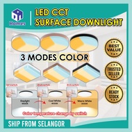 36w LED Surface Downlight Super Bright 3Modes Colour CCT