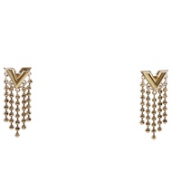 LOUIS VUITTONEssential V 型耳環 M00634 鍍金 2022 VA1292 約 5.6 克 女士 [二手]