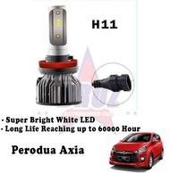 Axia PROJECTOR (Head Lamp) C6 LED Light Car Headlight Head light Lamp H11 6500k (2pcs)
