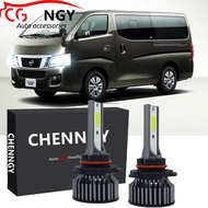 FOR Nissan Urvan NV350 2001-2023 - 2PC 6000K White LED Headlight Conversion Bulbs Kit Plug & Play Qt