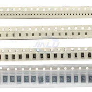 Resistor 100pcs SMD 1% 0603 0R-10M 1/10W 1.8K 2K 2.2K 2.4K 2.7K 3K 3.3K 3.6K 3.9K 4.3K 4.7K 5.1K