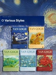 พบกับศิลปะของ Van Gogh เขียนบทที่น่าบันดาลใจ มีสองขนาดให้เลือก: แบบหลุดได้ (A5/B5/A4 สามขนาด ตารางกร