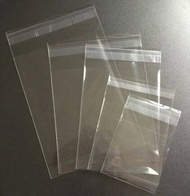 Beg Plastik (100 PCS) Self Adhesive Transparent OPP Plastic Bag/ OPP Plastic Bag with Sealing Tape /