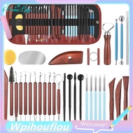 [HoME&life] 36PCS Pottery Tools and Supplies Ceramic Polymer Tools Kit, Clay Tools Sculpting Set for