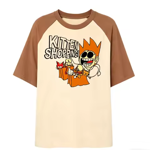Eddsworld top tees girl kawaii meme dollette cute grunge t shirt meme kawaii grunge