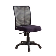 [特價]LOGIS  MIT立方鋼管椅背電腦椅 辦公椅【A-4460X】黑色