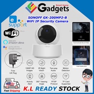 Sonoff eWeLink Wifi IP Security Camera GK-200MP2-B 1080P HD Wireless 360 IR Night Vision Alarm Monit