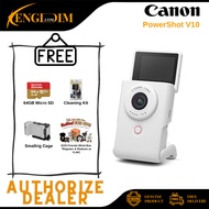 Canon PowerShot V10 Vlog Camera (Canon Malaysia Warranty)