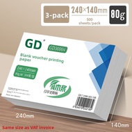 Good | Invoice Financial Accounting Paper 240*140mm 80g Laser Print Paper