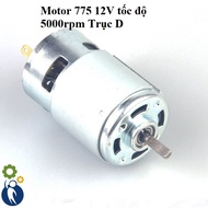 Motor 775 voltage 12V speed 5000rpm D shaft renewed if defective