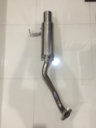CMD - FORSALE MUFFLER KNALPOT HKS SILENT HI POWER BOLT ON HONDA JAZZ