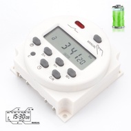 New AC/DC 12V 16A LCD Digital Timer Time Switch Relay Programmable Control Timer