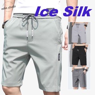 🔥Malaysia Spot🔥COD OOTD Men Shorts Casual Short Pants Men Sports Shorts Cropped Shorts Summer Drawst