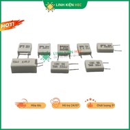 Ceramic resistor 0.1R/0.15R/0.2R/0.22R/0.25R/0.33R/0.47R/0.5R 5% 5W hec components.