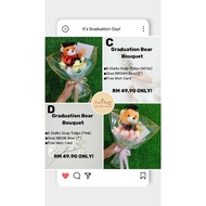 Bouquet Graduation | Bear Graduation | Bouquet Konvo