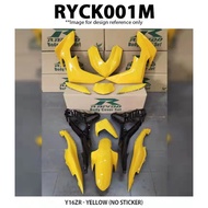 Rapido Cover Set Yamaha Y16ZR No Sticker Plain Color Black Blue Red Yellow Accessories Motor Y16 Y16