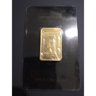 10gm 20gm Gold bar 999.9 amethyst