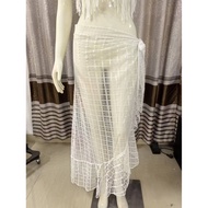 B022B Croissant Fabric Beach Skirt - Perfect for Sunny Days