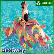 Bestway Inflatable Swim Rhino Pop Swimming Large Float Rhino Swimming Tube