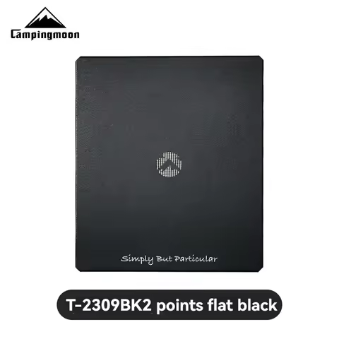 T-2309BK aluminum alloy 1/2 day board black flat surface. Multi-purpose desk accessory with auxiliar