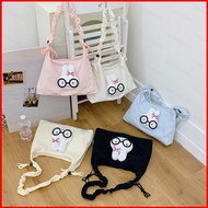 GR4 2026 Cute Emmy Rabbit Shoulder Bag Lightweight Versatile Large Capacity Commuter Tote Bag 4GR