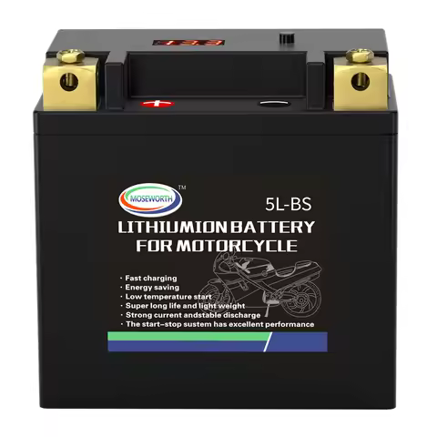 5L-BS 3AH Motorcycle Battery 12V LiFePO4 Lithium Ion 180CCA with BMS Board Jump Starter Motorcycle B